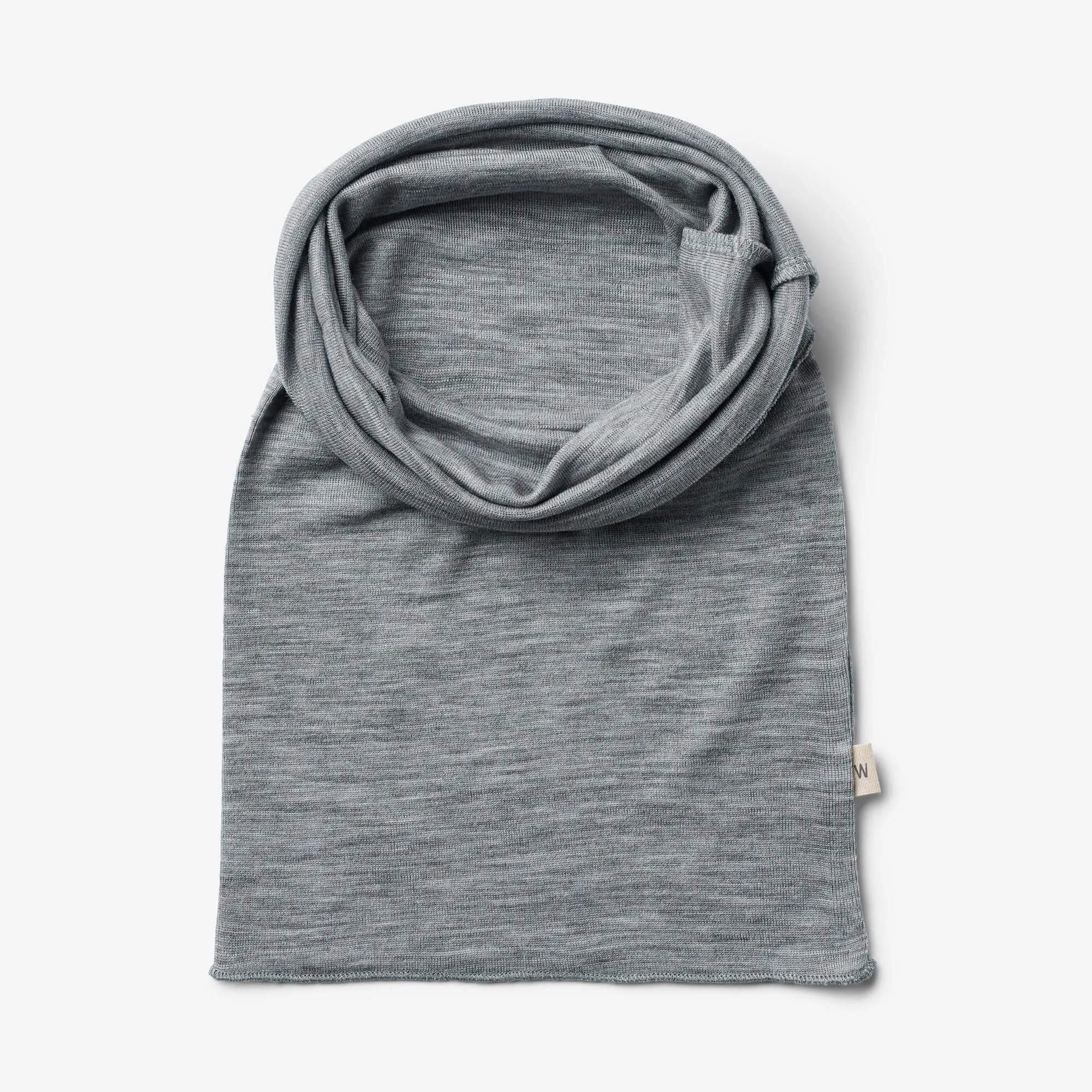 2 Wool Neckwarmer Arta - melange grey