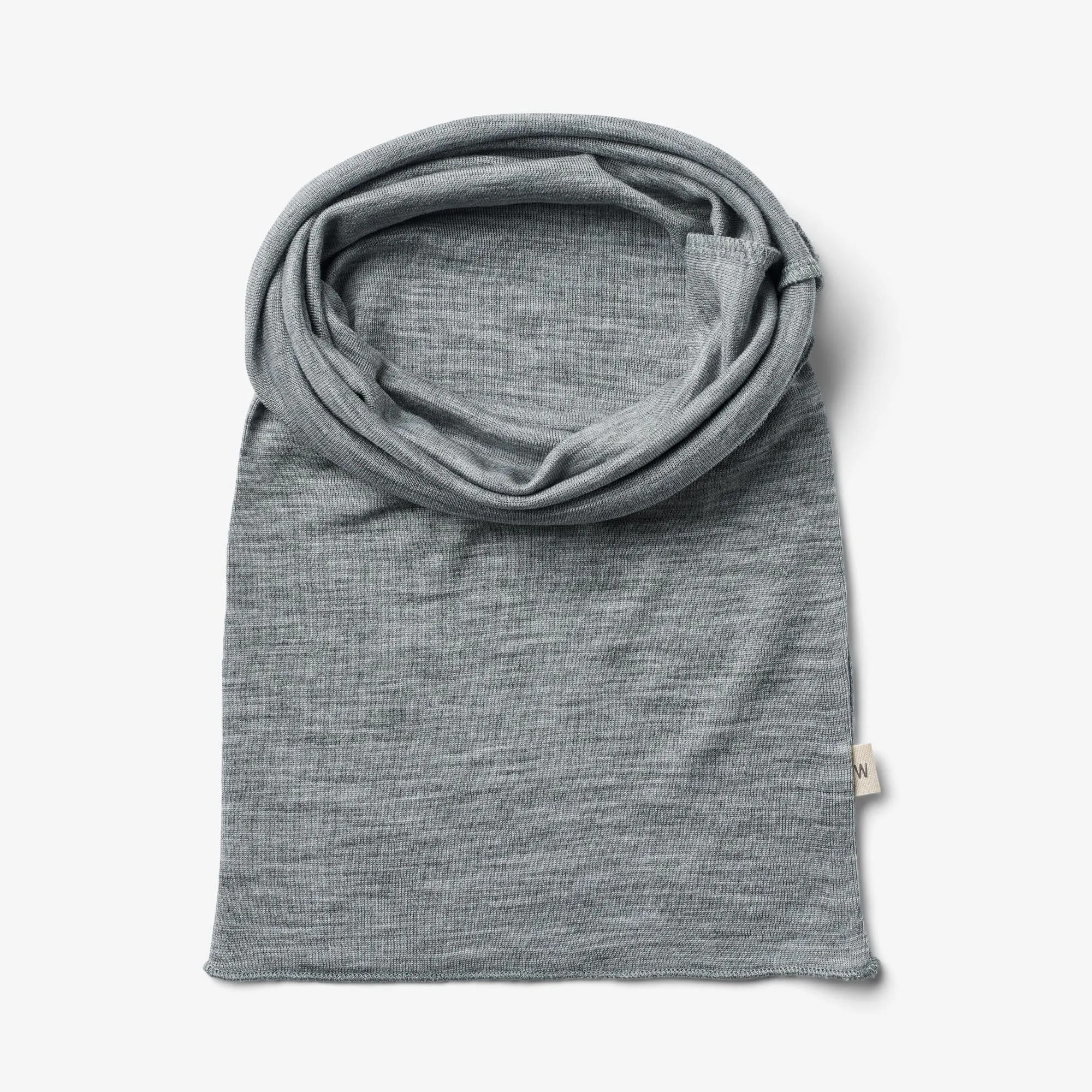 2 Wool Neckwarmer Arta - melange grey