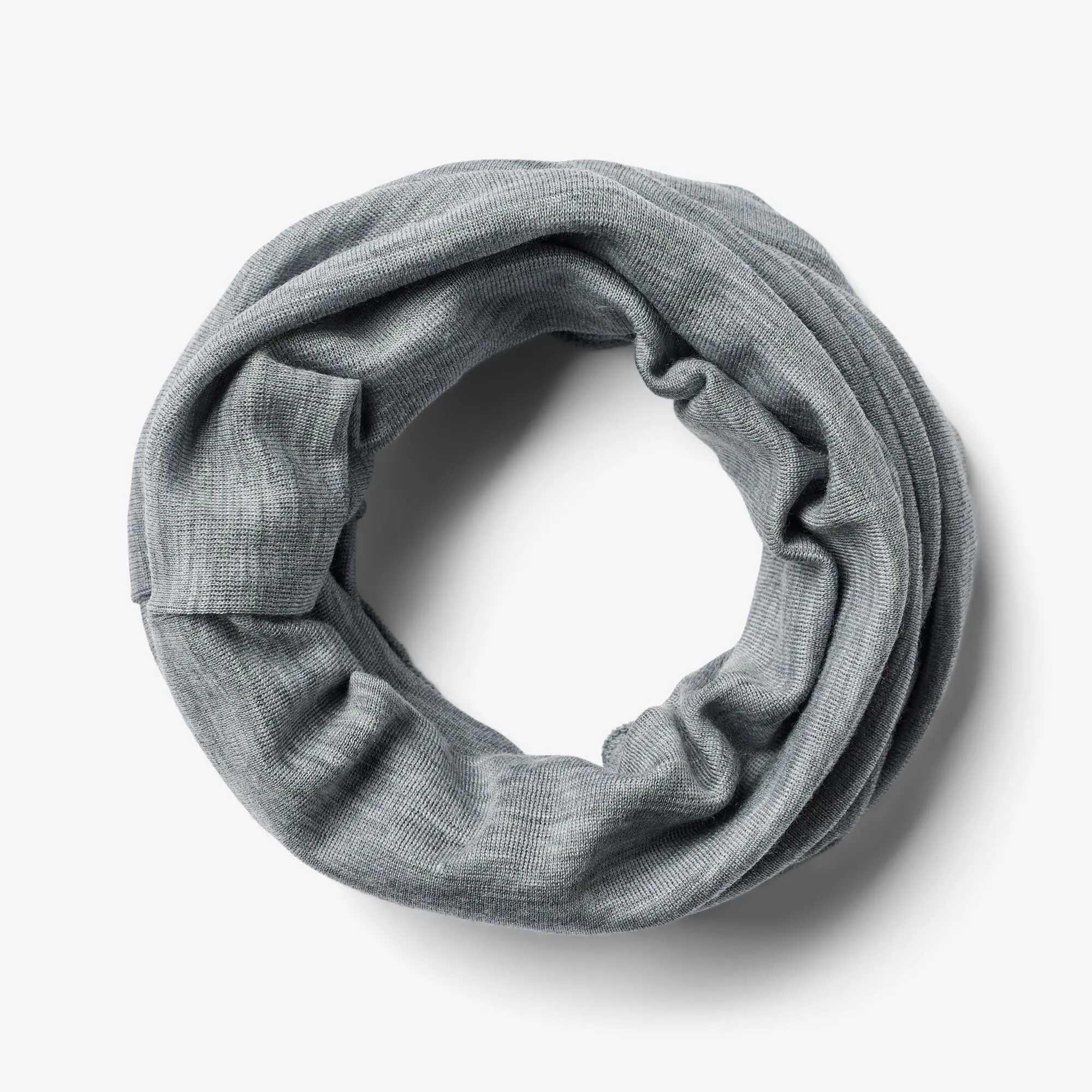 2 Wool Neckwarmer Arta - melange grey