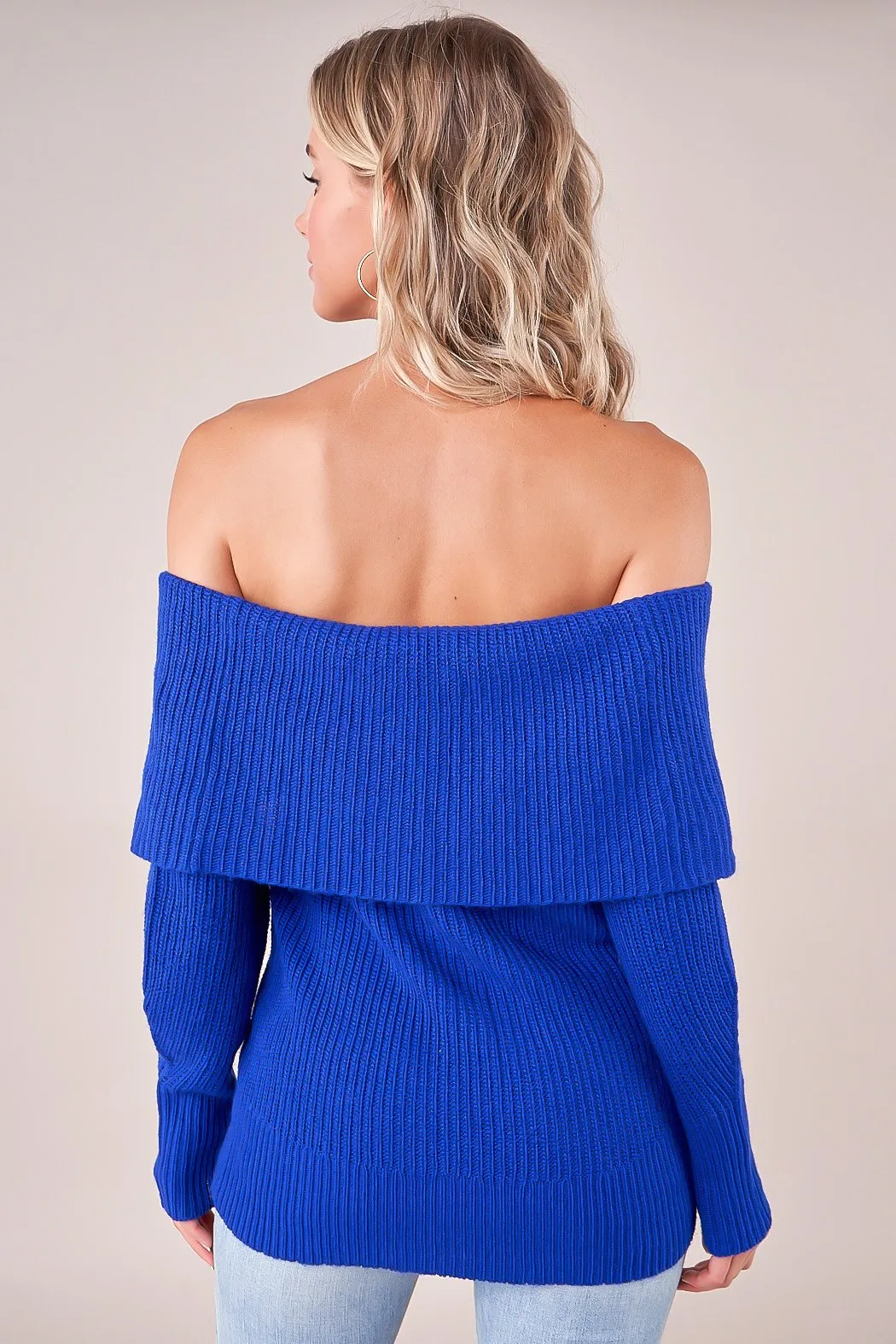 Allegra Off The Shoulder Sweater