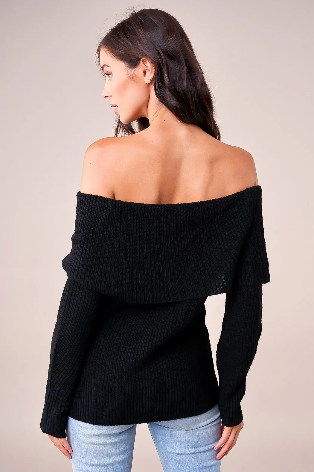 Allegra Off The Shoulder Sweater