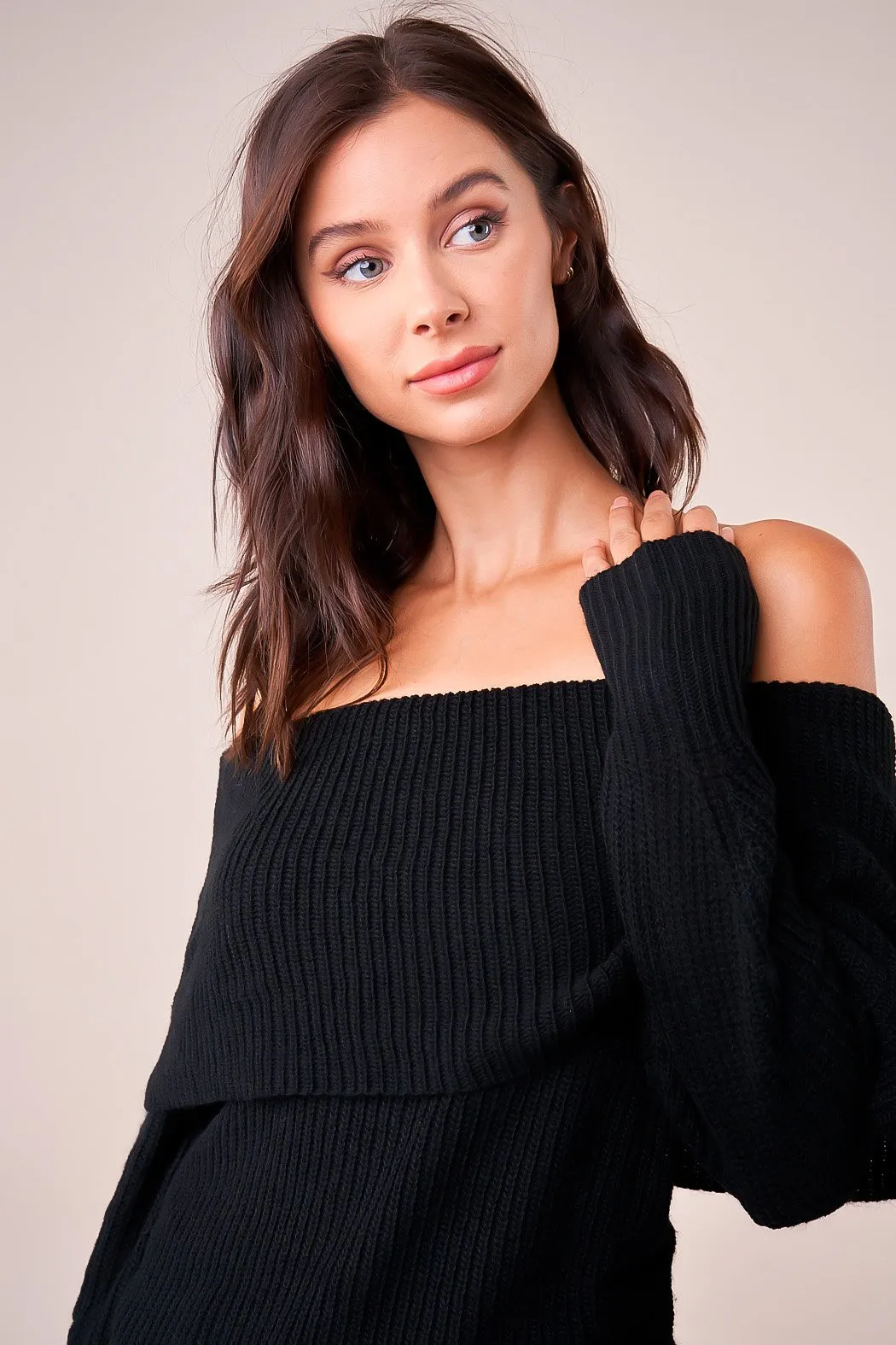 Allegra Off The Shoulder Sweater