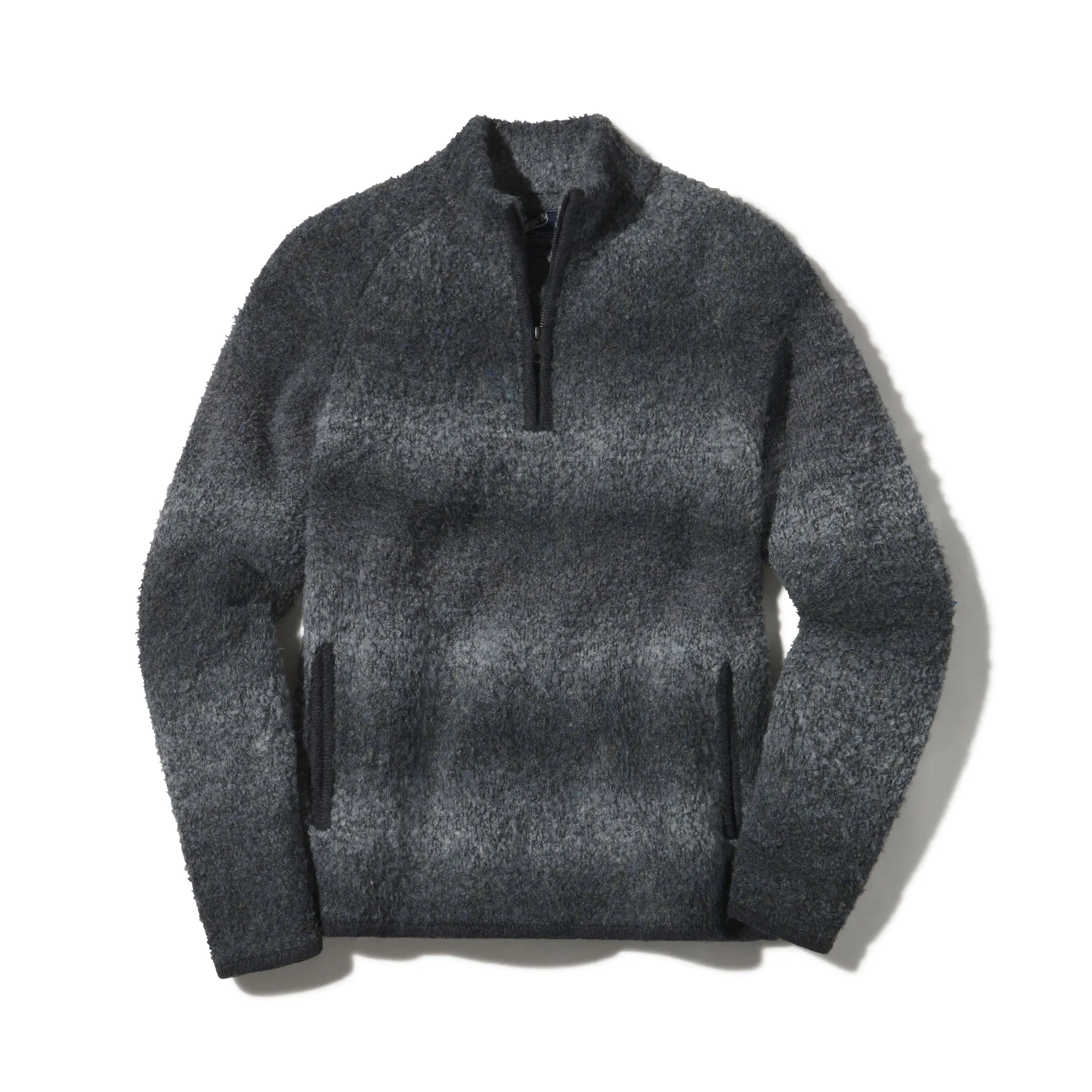 Ambassador Boucle Half Zip Sweater - Charcoal Heather