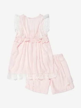 Amiki Children Girls Striped Olga Pyjamas