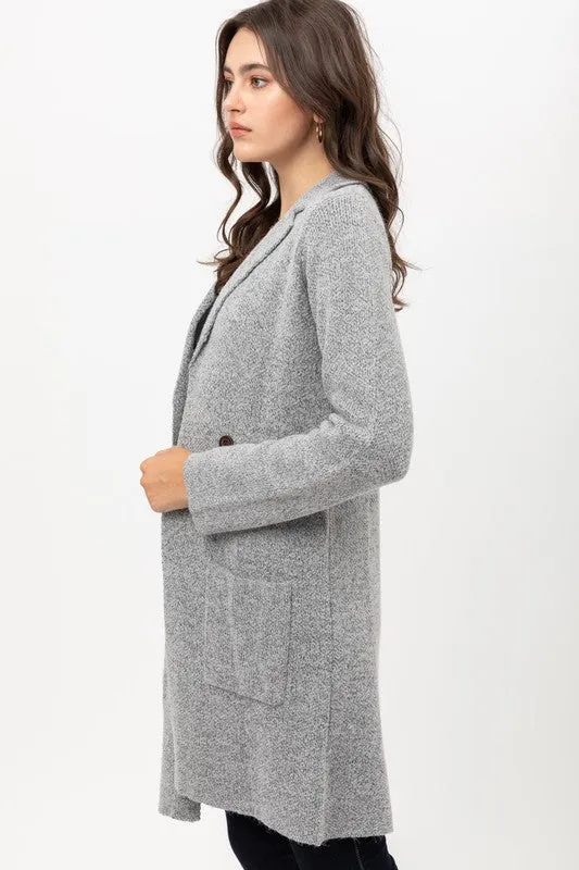 Andrea Cardigan in Grey