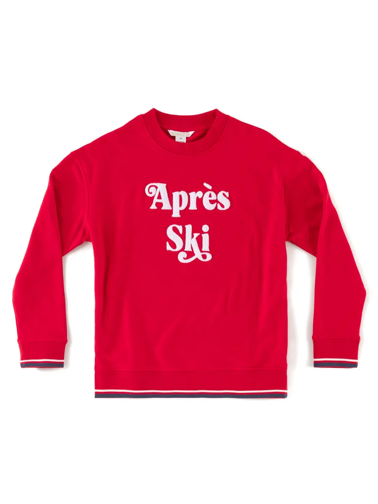 Apres Ski Sweatshirt - Red