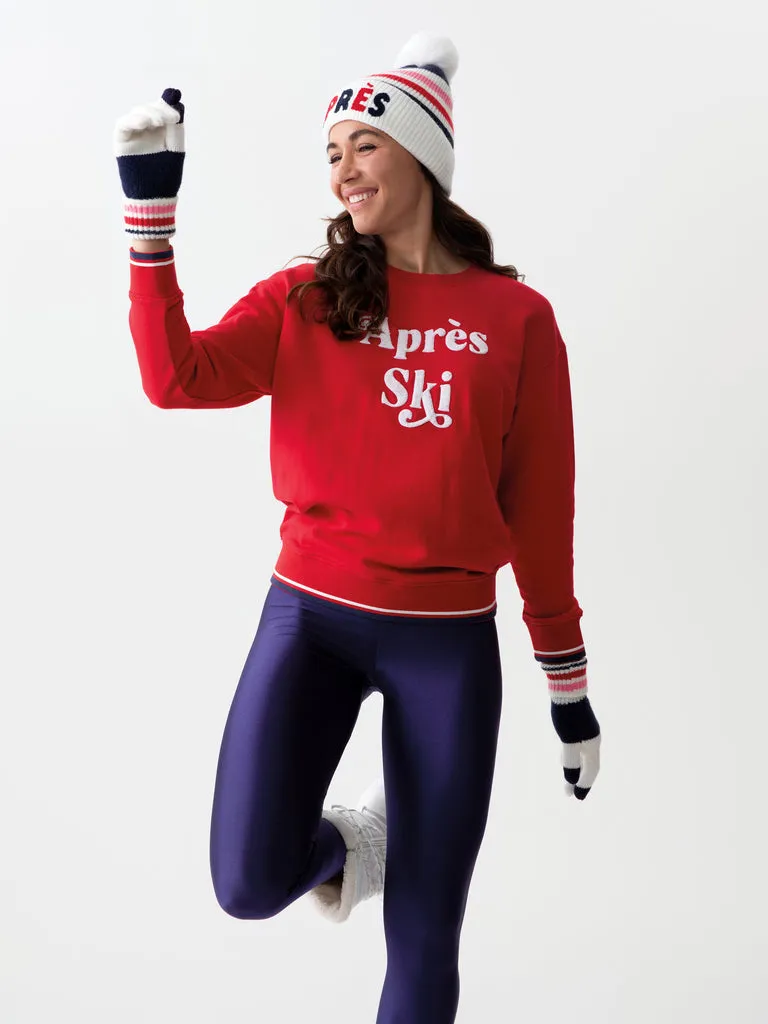 Apres Ski Sweatshirt - Red