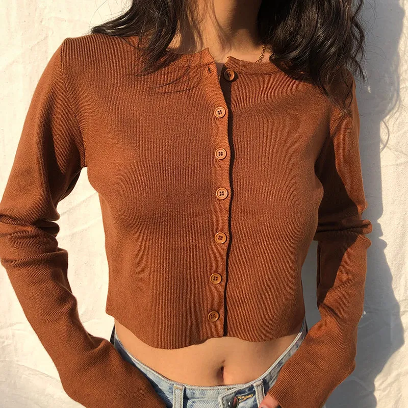 Athena Knit Top Coffee