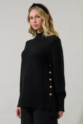 Brussel Mock Neck Sweater