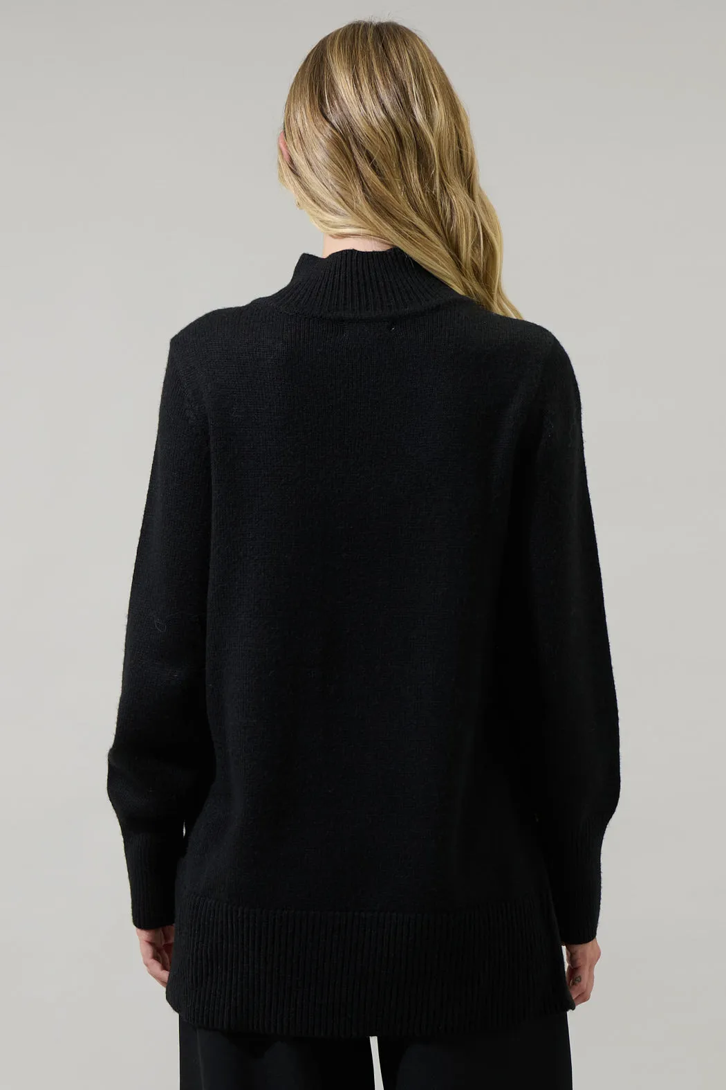 Brussel Mock Neck Sweater