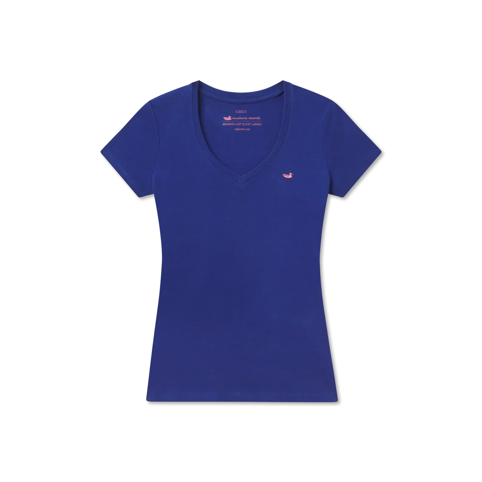 Caroline V-Neck Tee - Cotton