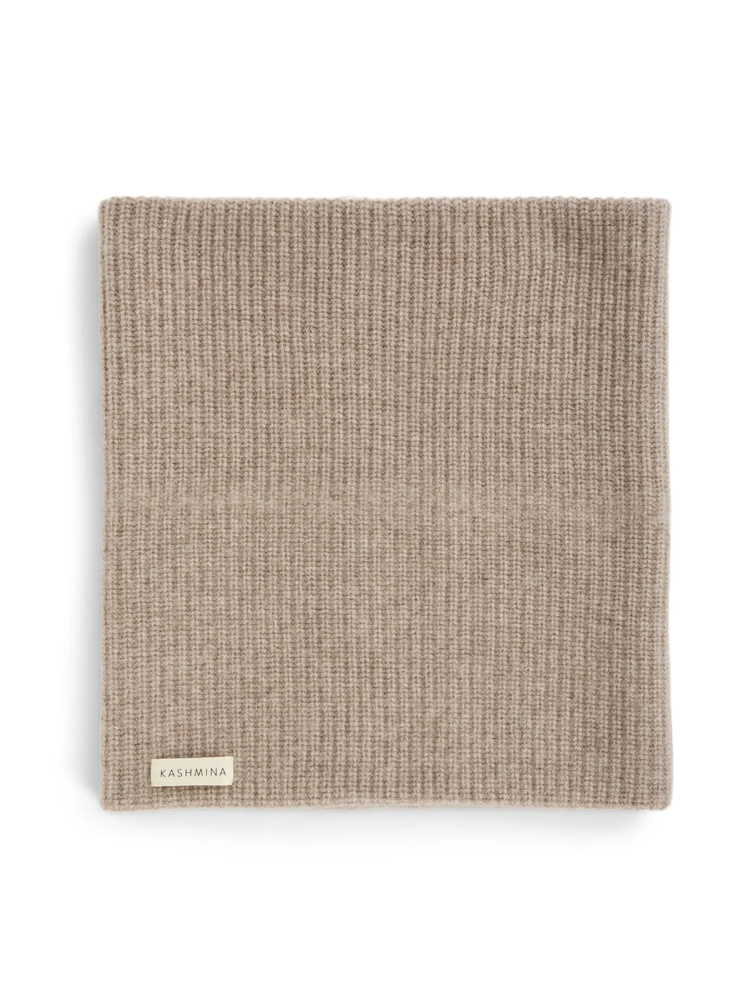 Cashmere snood "Erika" - toast