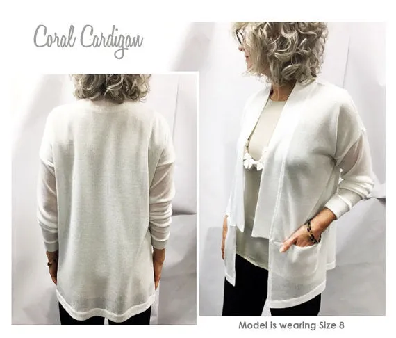 Coral Cardigan