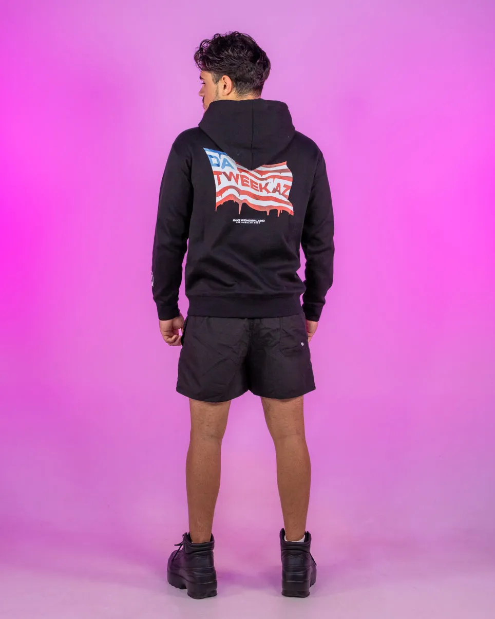 Da Tweekaz x Rave Wonderland Limited Edition Flag Hoodie Sweater