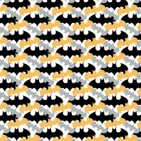 DC Comics, Batman Fabric Retro Camp Mustard