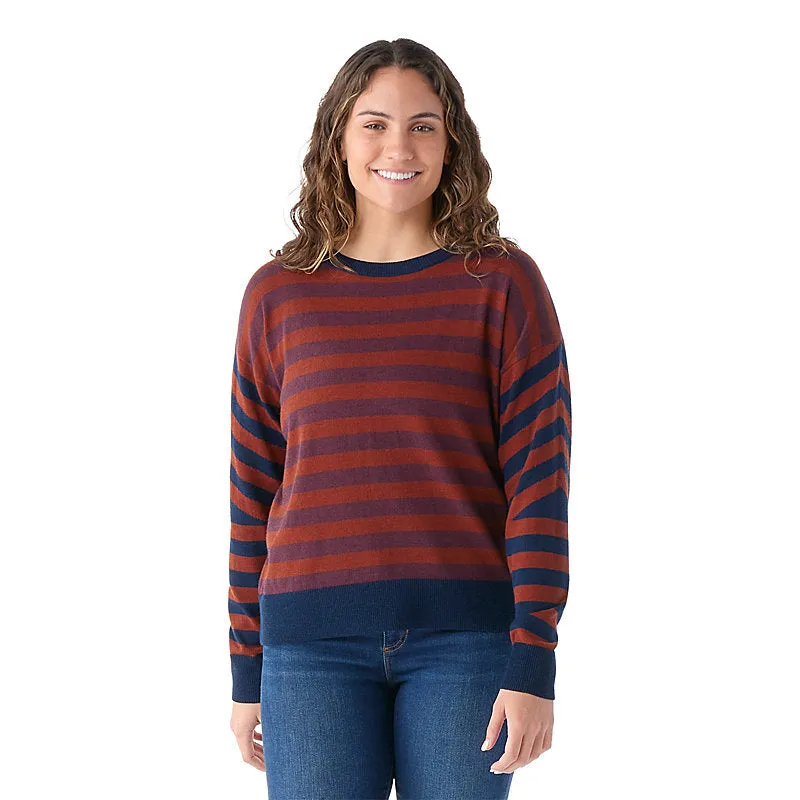 EDGEWOOD BOYFRIEND CREW SWEATER WOMEN'S