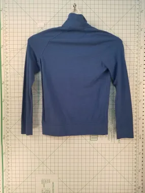 Goodfellow and Co. Blue Zip Up Pullover Sweater S