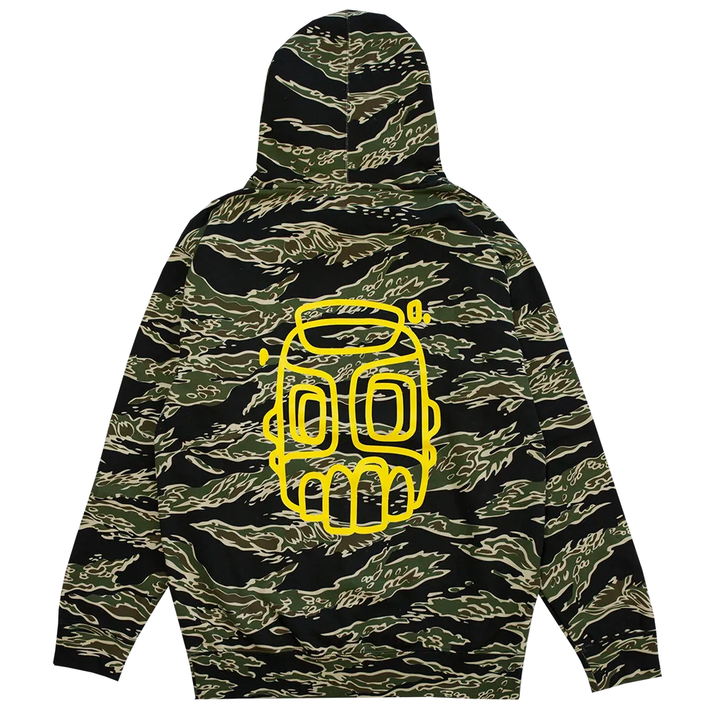 Line Sketch Camo Hoodie