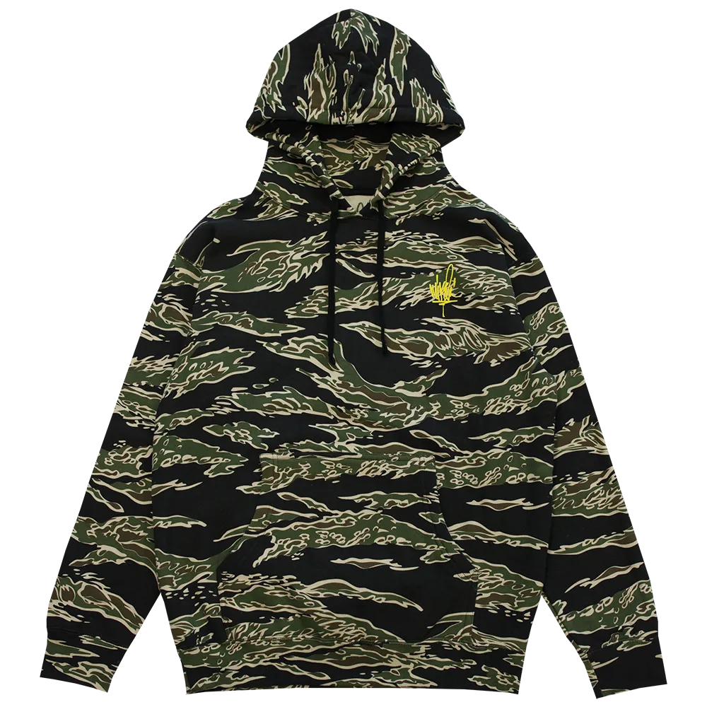 Line Sketch Camo Hoodie