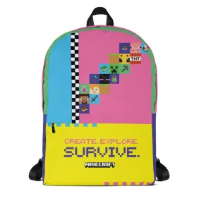 Minecraft Color Block Backpack