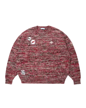 Mix Sweater with Badge