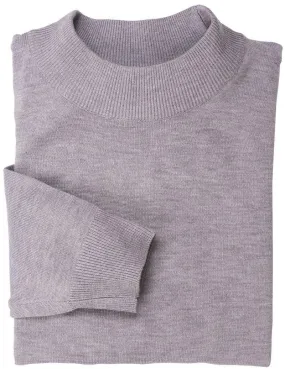 Mock Neck Sweater Color Grey