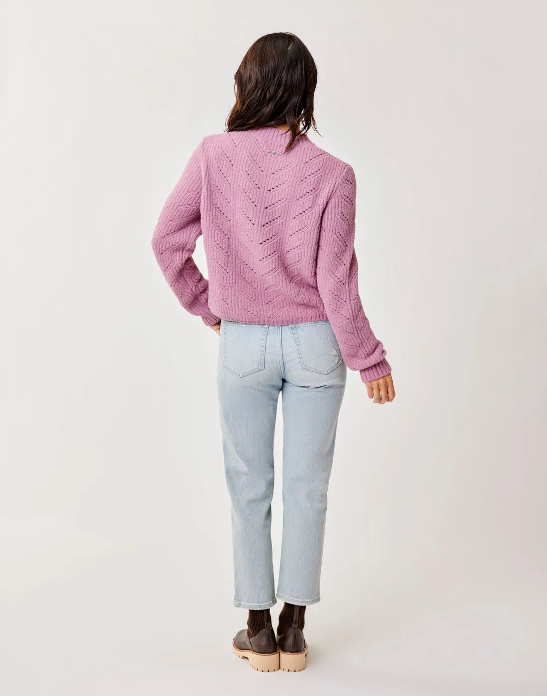 Monroe Sweater: Orchid