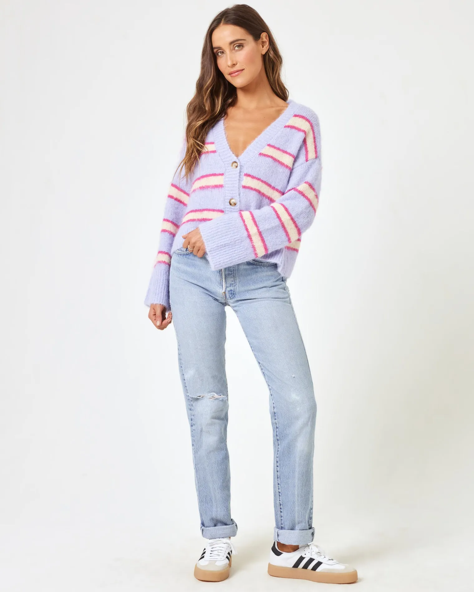 Montauk Sweater - Sandy Dune Stripe