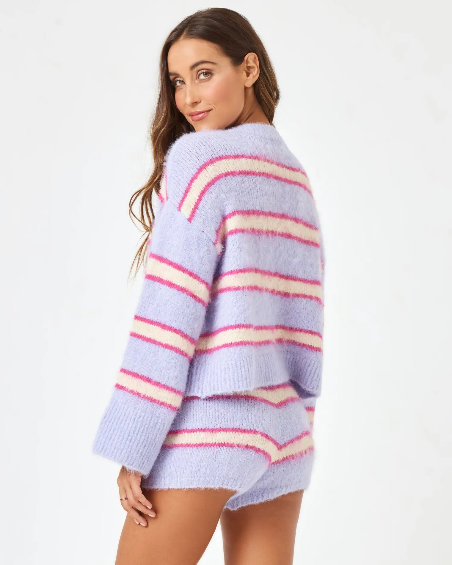 Montauk Sweater - Sandy Dune Stripe