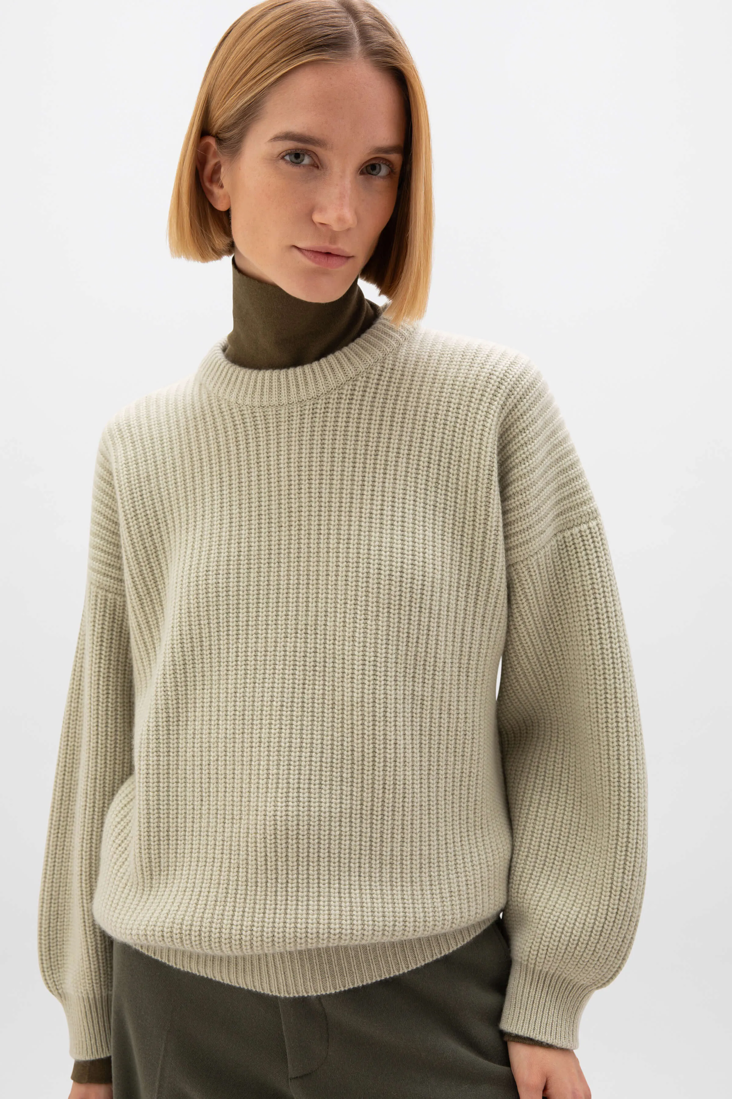 Ribbed Cashmere Jumper