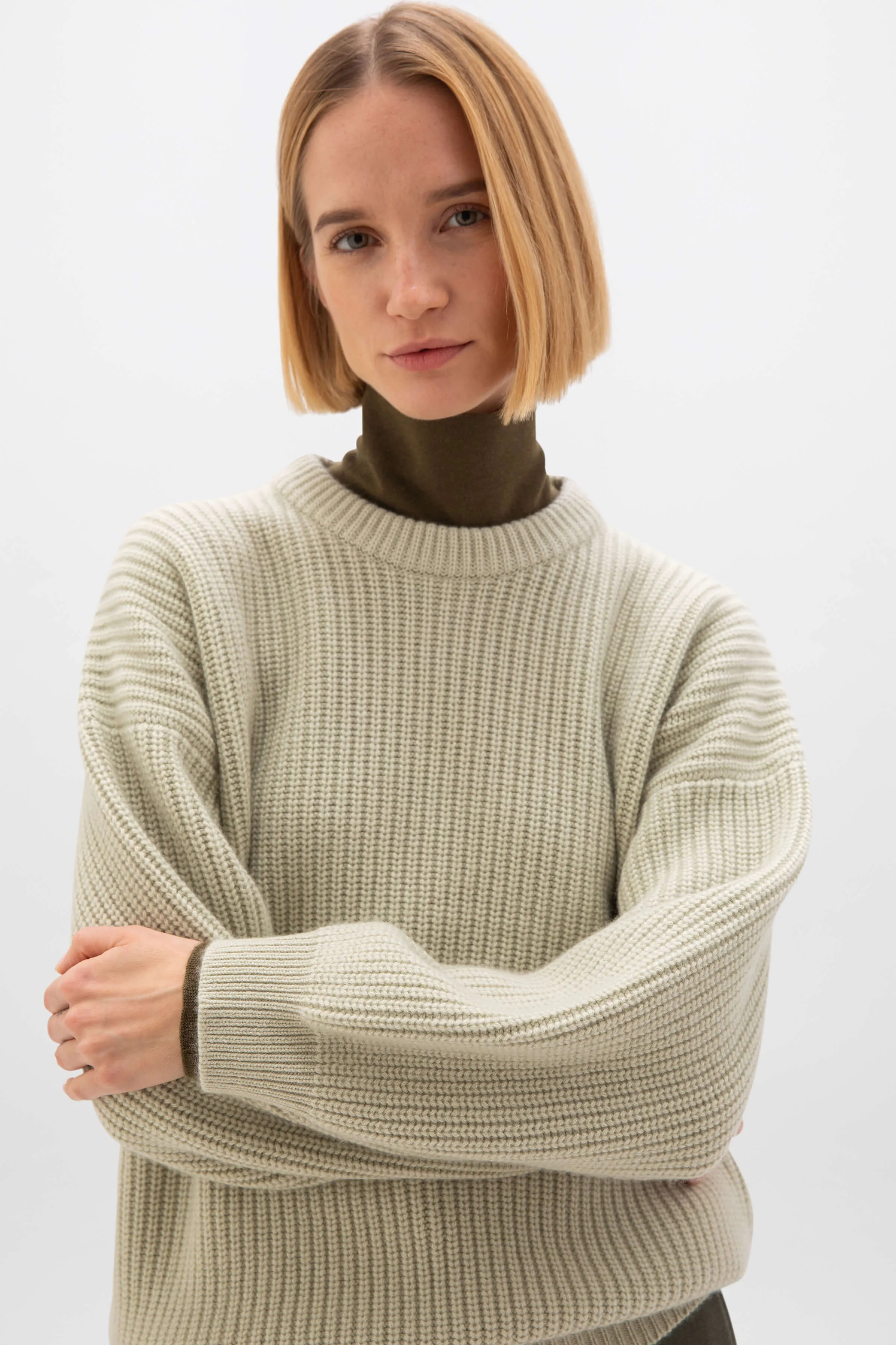 Ribbed Cashmere Jumper