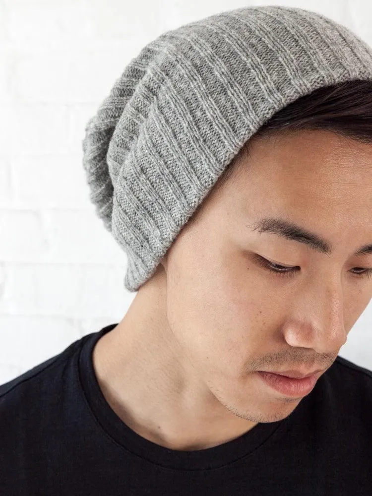 Sasawashi Beanie, Grey