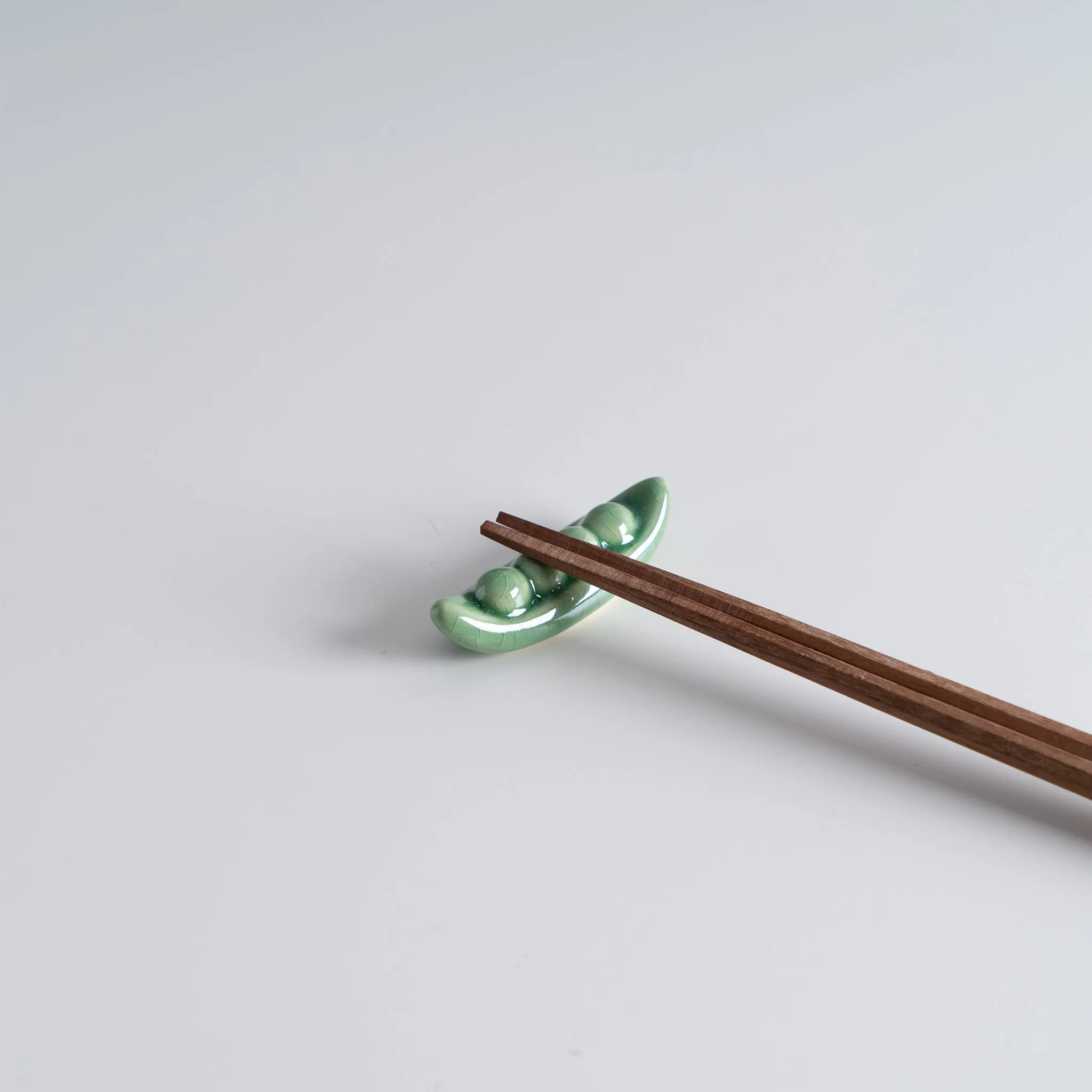 Snap Pea Chopstick Rest