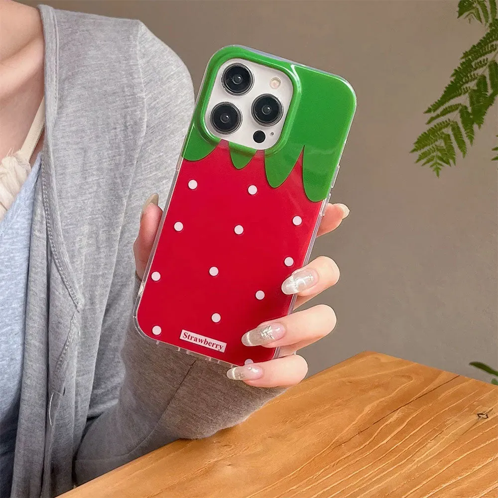 Strawberry iPhone Case