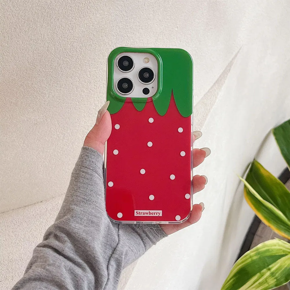 Strawberry iPhone Case