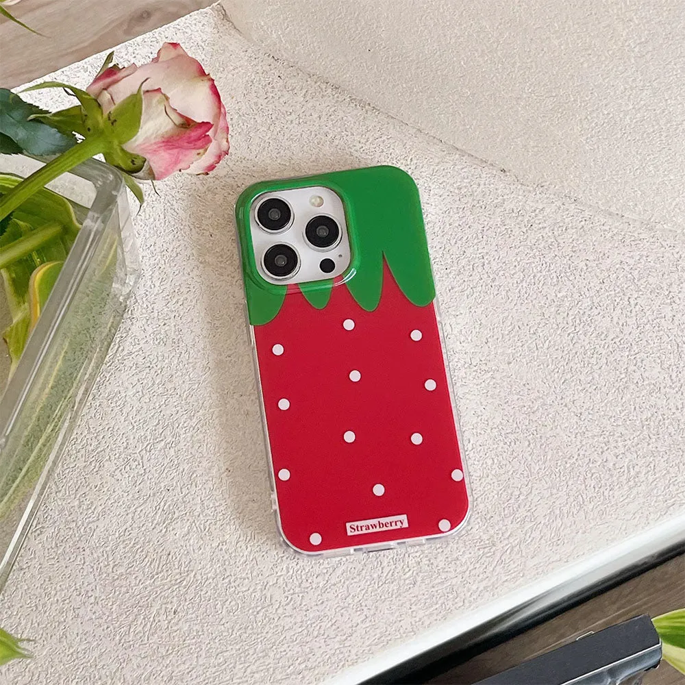 Strawberry iPhone Case