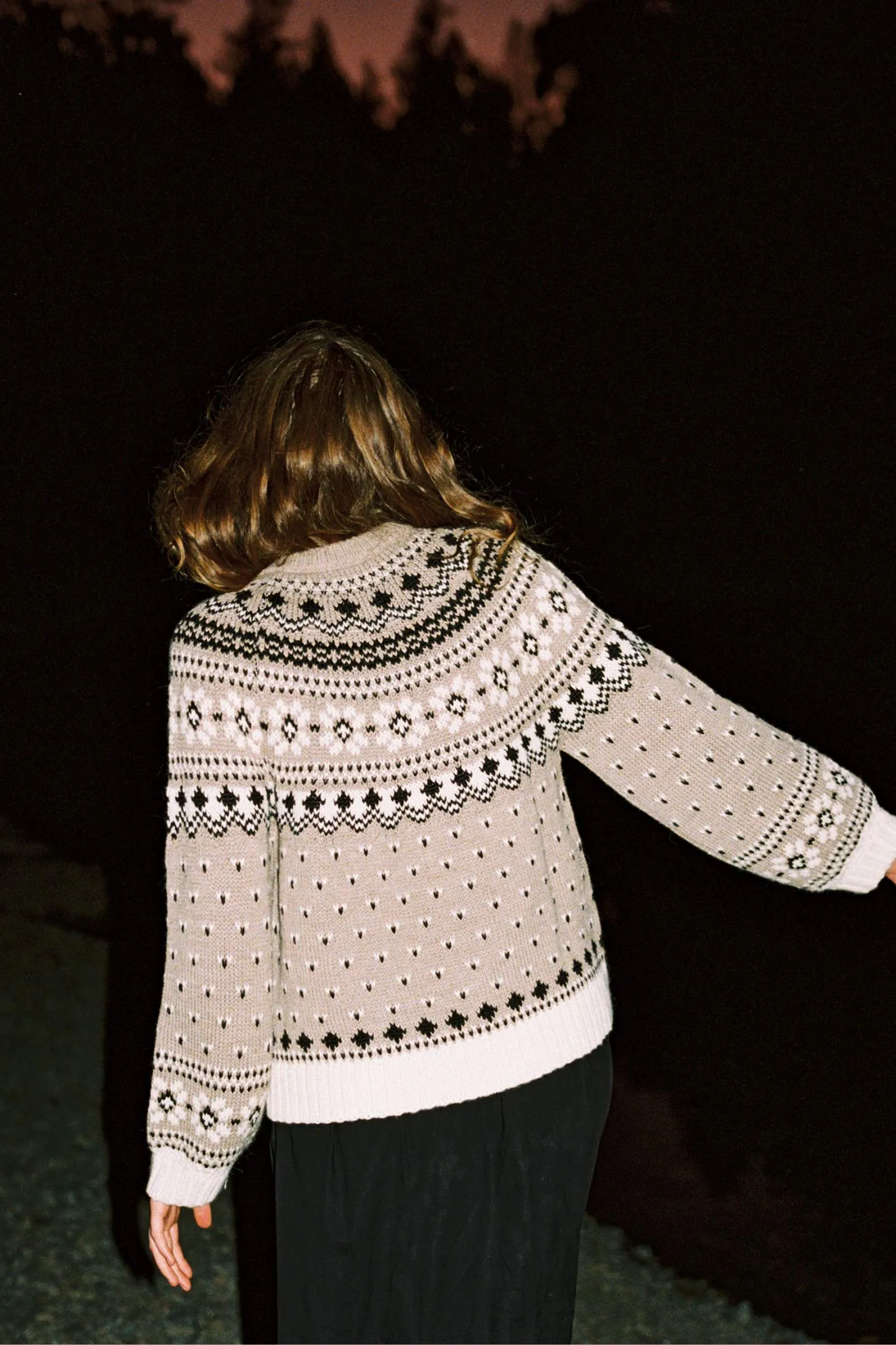 The Linnea Sweater | Fair Isle Oatmeal