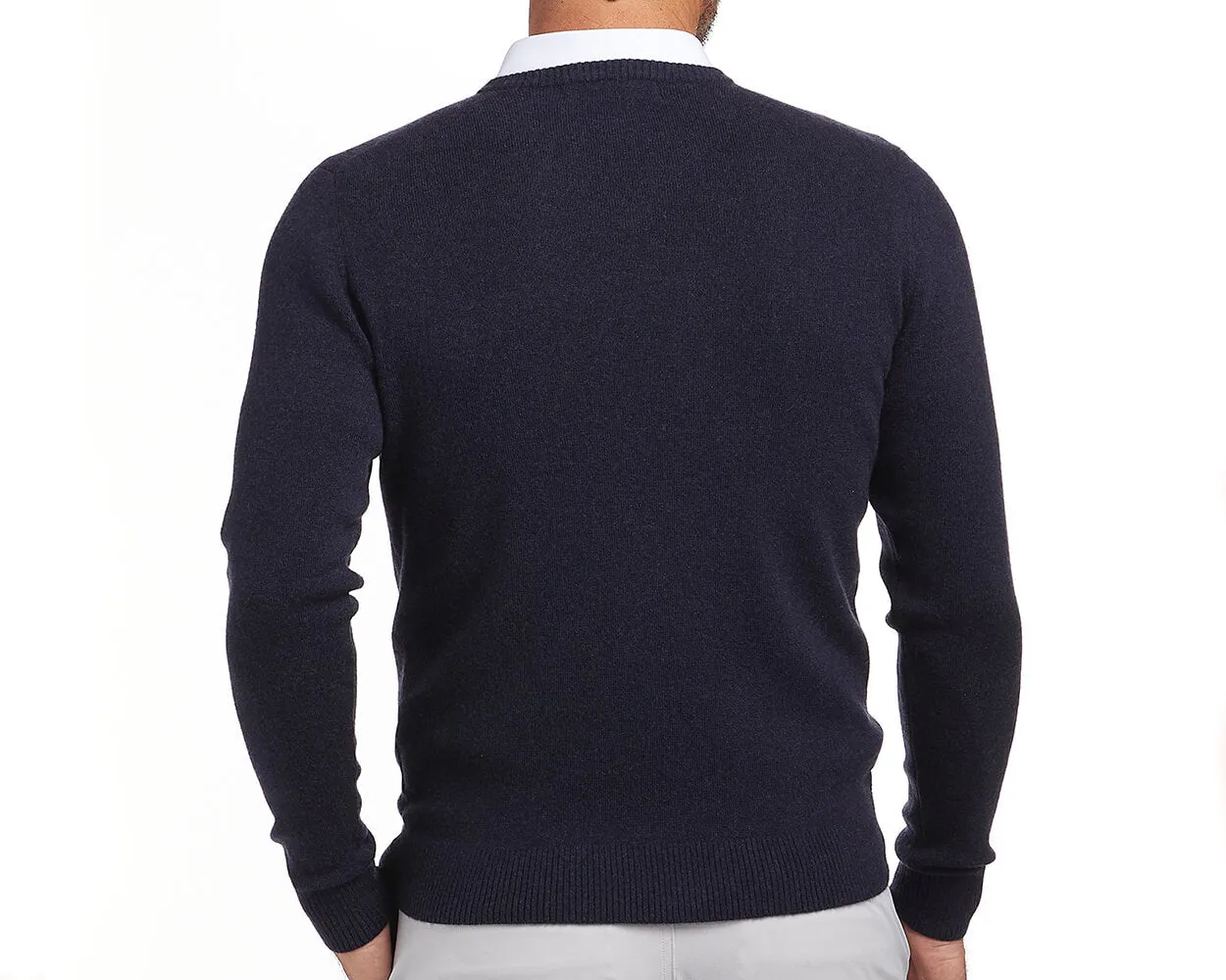 The Stableford Sweater: Navy